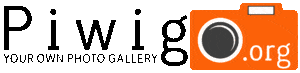 piwigo logo dark background
